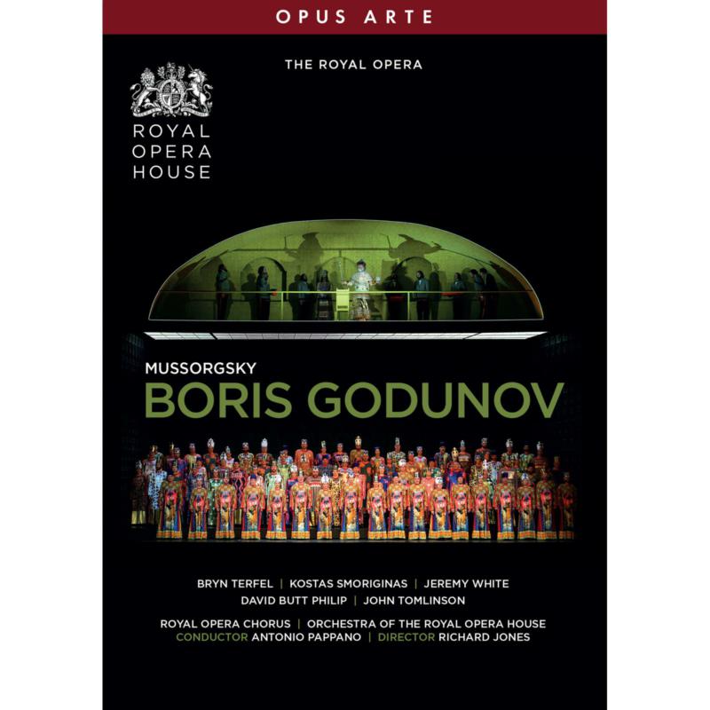 Picture of Bryn Terfel; Kostas Smoriginas; Jeremy White; Adrian Clarke; John Graham-Hall; Ain Anger; David Butt Philip; Rebecca de Pont Davies; John Tomlinson; Orchestra of the Royal Opera House; Antonio Pappano - Modest Mussorgsky: Boris Godunov