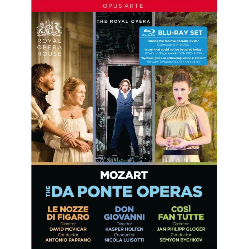 Picture of Royal Opera/Pappano/Bychkov - Wolfgang Amadeus Mozart: Le nozze di Figaro, Don Giovanni, Cosi fan tutte