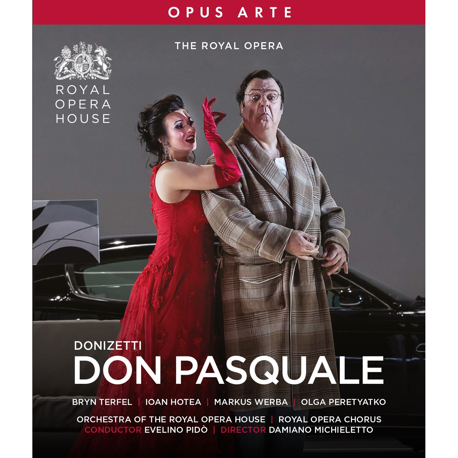 Picture of Bryn Terfel; Markus Werba; Olga Peretyatko; Bryan Secombe; Ioan Hotea; The Orchestra of the Royal Opera House; Royal Opera Chorus; Evelino Pido - Gaetano Donizetti: Don Pasquale