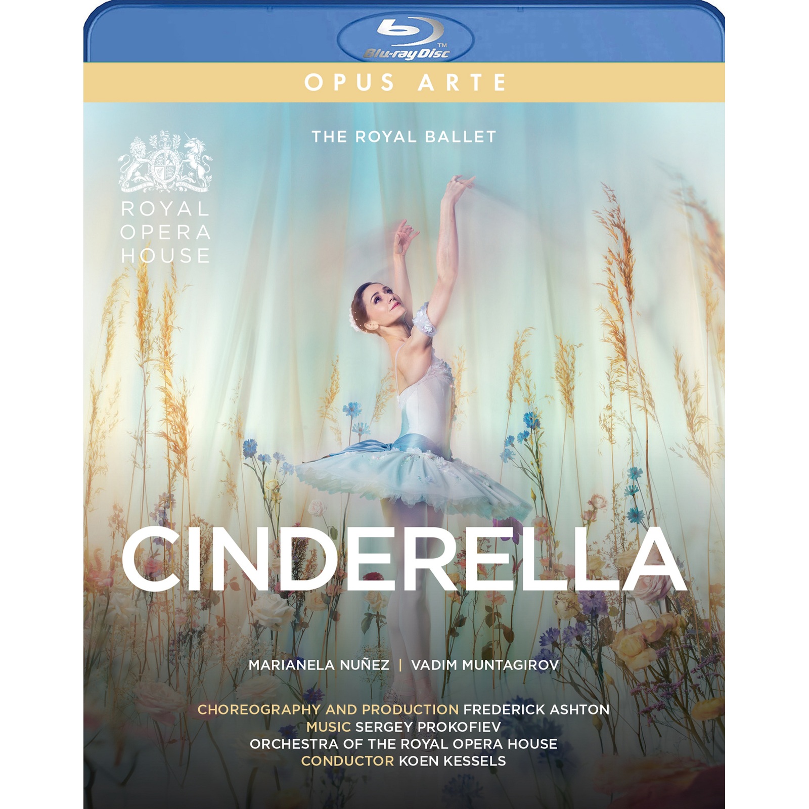 Picture of Marianela Nunez; Vadim Muntagirov; Orchestra of the Royal Opera House; Koen Kessels - Sergei Prokofiev: Cinderella