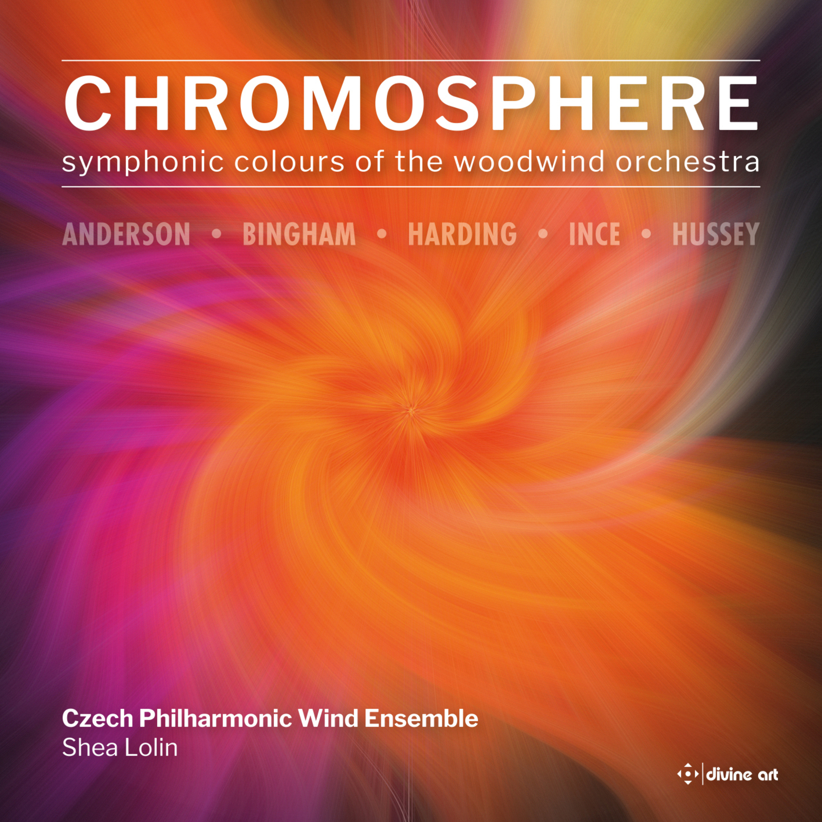 Picture of Czech Philharmonic Wind Ensemble; Shea Lolin - Chromosphere: Symphonic Colours of the Woodwind Orchestra