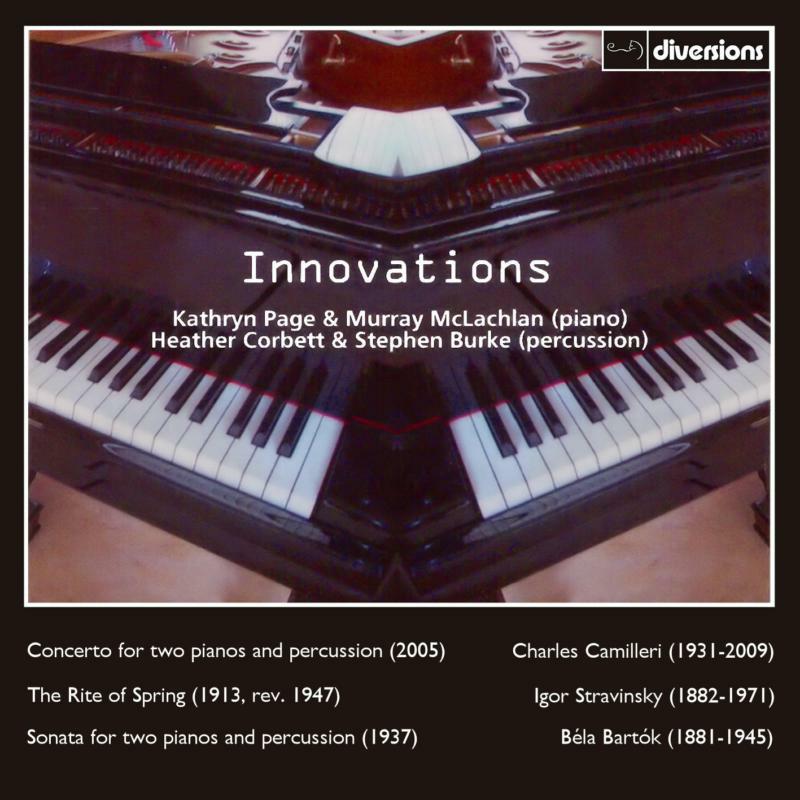 Picture of Mclachlan/Page/Corbett/Burke - Innovations - Music for two pianos and percussion