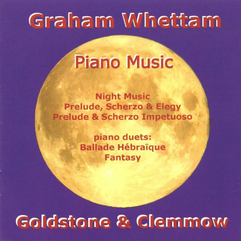 Picture of Clemmow:Goldstone - WHETTAM:PIANO MUSIC