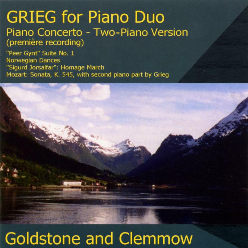 Picture of Clemmow:Goldstone - GRIEG FOR PIANO DUO