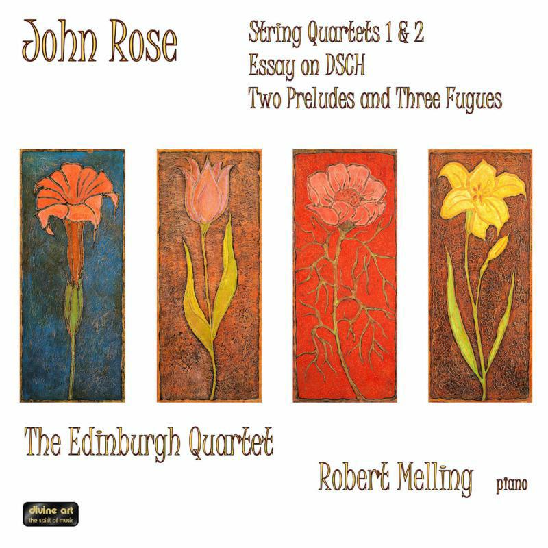 Picture of Melling:Edinburgh Quartet - ROSE:STRING QUARTETS ETC.
