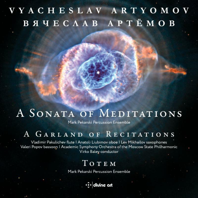 Picture of Mark Pekarsky Perc Ens. - Vyacheslav Artyomov: A Sonata of Meditiations, A Garland of Recitations, Totem