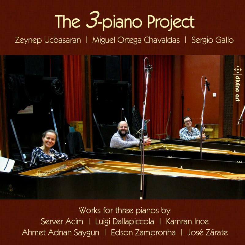 Picture of Ucbasaran/Chavaldas/Gallo - The 3-Piano Project: Works for three pianos