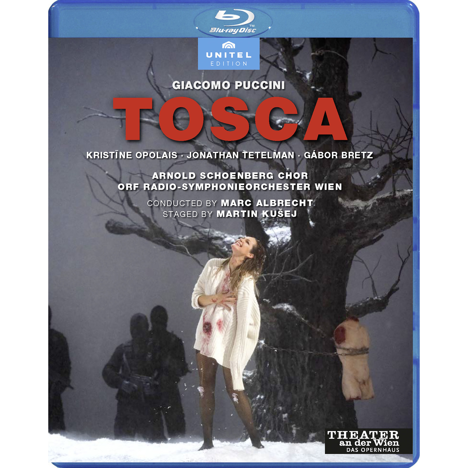 Picture of Kristine Opolais; Jonathan Tetelman; Gabor Bretz; Rafal Pawnuk; Arnold Schoenberg Chor; ORF Radio-Symphonieorchester Wien; Martin Kusej; Marc Albrecht - Giacomo Puccini: Tosca