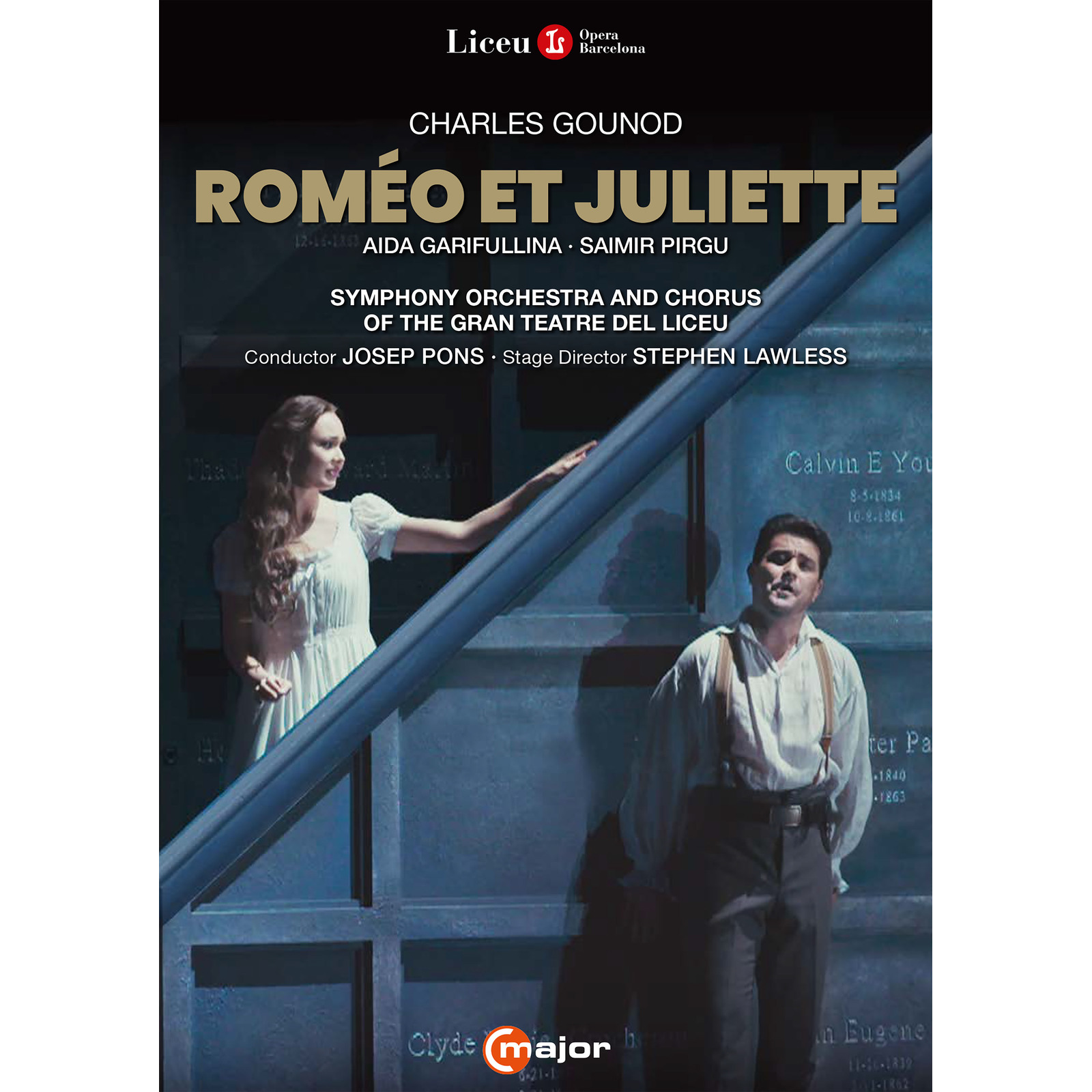 Picture of Aida Garifullina; Saimir Pirgu; David Alegret; Tara Erraught Gabriel Bermudez; Chorus of the Gran Teatre Del Liceu; Symphony Orchestra of the Gran Teatre Del Liceu; Stephen Lawless; Josep Pons - Charles Gounod: Romeo and Juliette