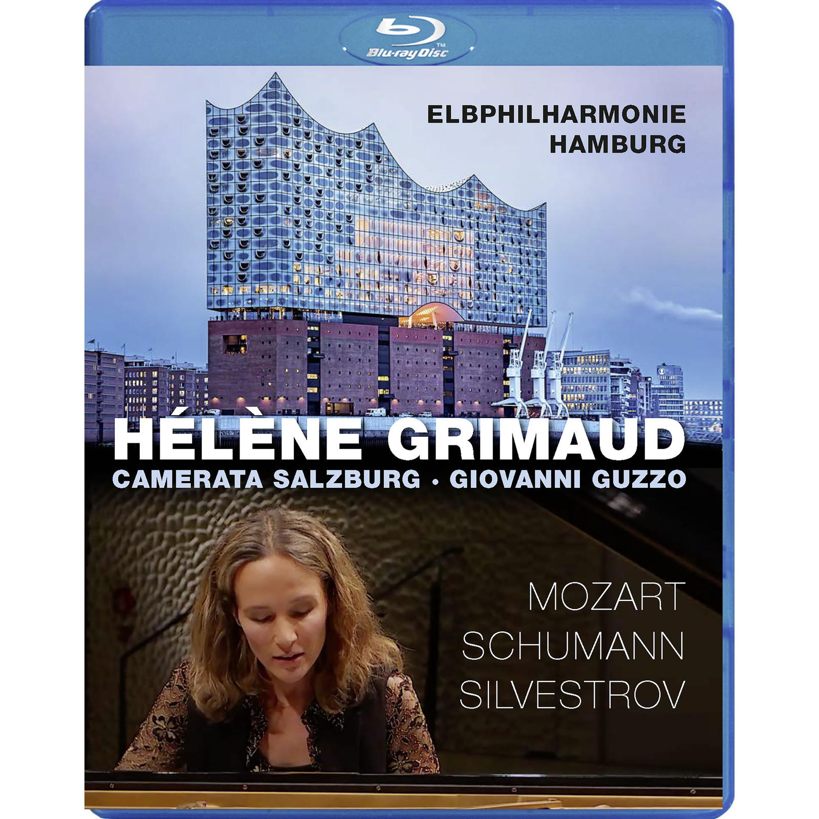 Picture of Helene Grimaud; Camerata Salzburg; Giovanni Guzzo - Helene Grimaud at Elbphilharmonie Hamburg