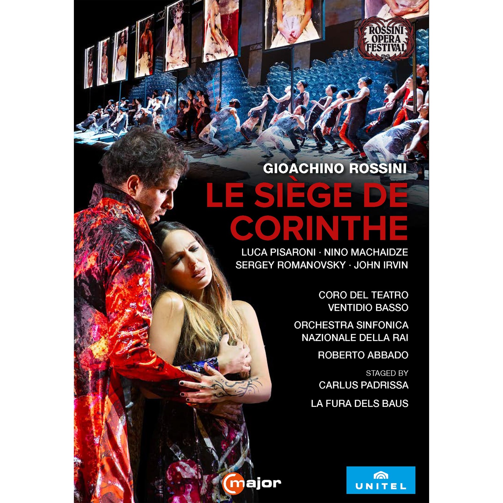Picture of Luca Pisaroni; John Irvin; Nino Machaidze; Sergey Romanovsky; Coro del Teatro Ventidio Basso; Orchestra Sinfonica Nazionale della Rai; Carlus Padrissa; Roberto Abbado - Gioachino Rossini: Le Siege de Corinthe