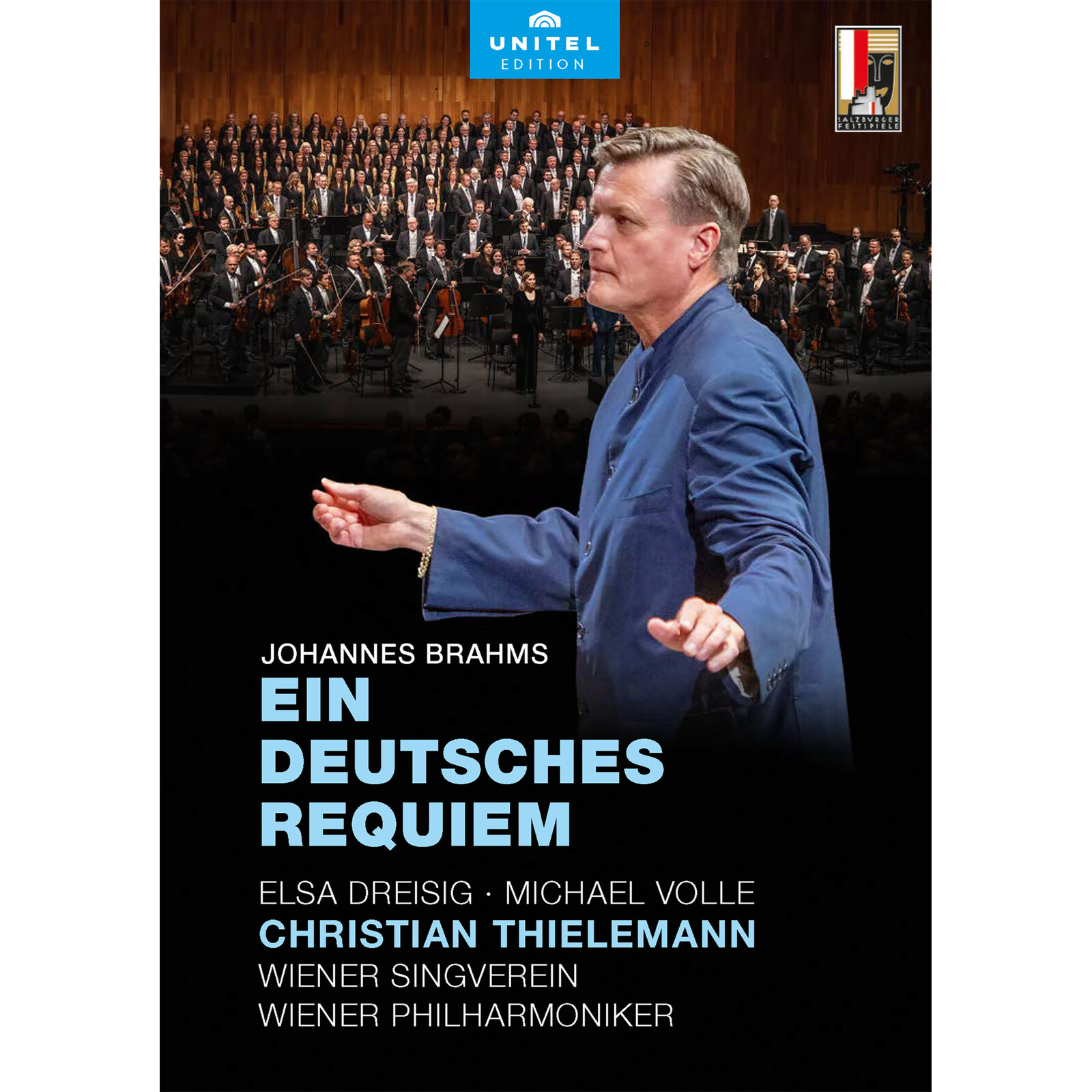 Picture of Elsa Dreisig; Michael Volle; Wiener Singverein; Wiener Philharmoniker; Christian Thielemann - Christian Thielemann conducts Johannes Brahms: Ein Deutsches Requiem
