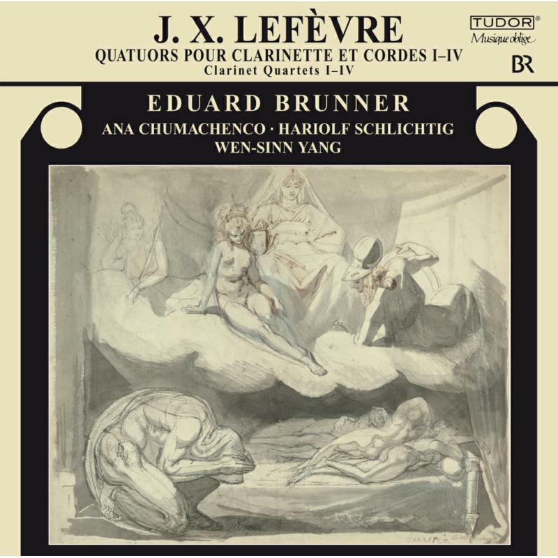 Picture of Brunner:Chumachenco - LEFEVRE: CLARINET QUARTETS I-IV