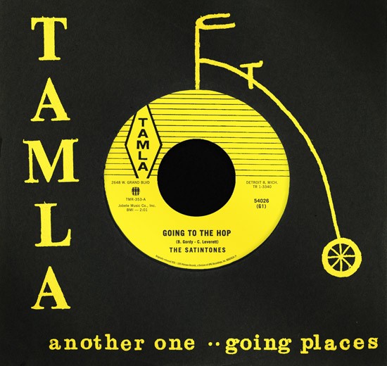 Picture of The Satintones - Going To The Hop / Motor City