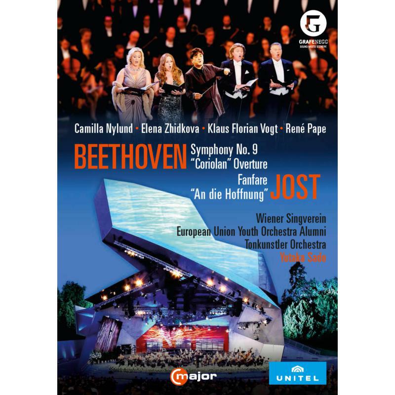 Picture of Various - Beethoven: Symphony No. 9, Coriolan Overture, Jost: Fanfare, An die Hoffnung