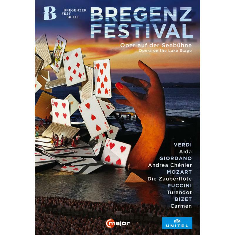 Picture of Various - Bregenz Festival: Opera on the Lake Stage - Aida, Andrea Chenier, Die Zauberfl?te, Turandot, Carmen