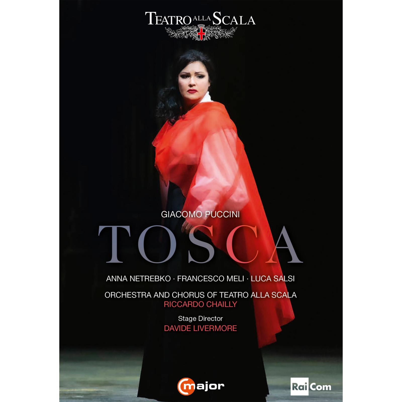 Picture of Anna Netrebko, Luca Salsi, Francesco Meli, Alfonso Antoniozzi, Chorus of Teatro alla Scala, Teatro alla Scala, Davide Livermore; Riccardo Chailly - Giacomo Puccini: Tosca