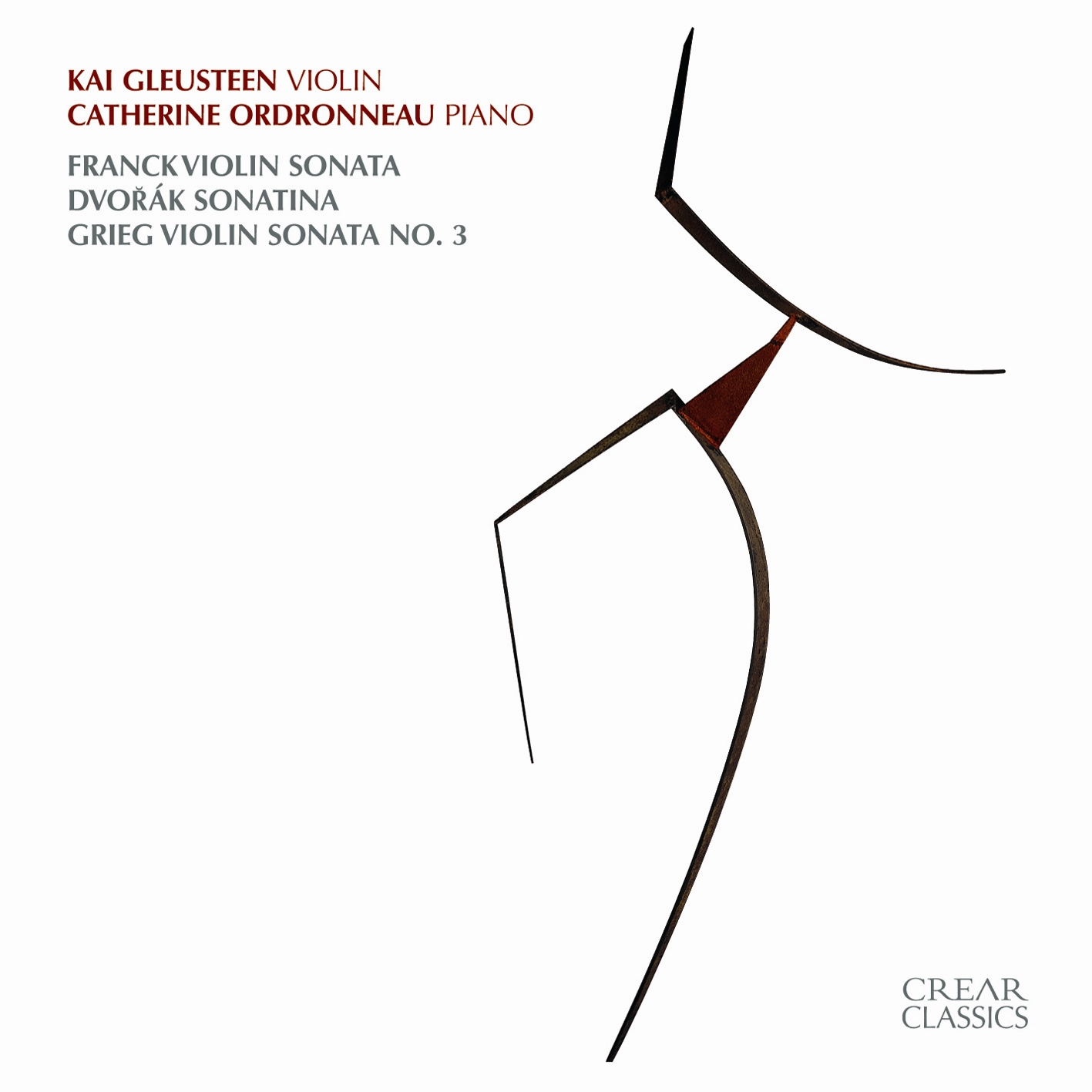 Picture of Kai Gleusteen - Franck: Violin Sonata; Dvorak: Sonatina; Grieg: Violin Sonata No. 3