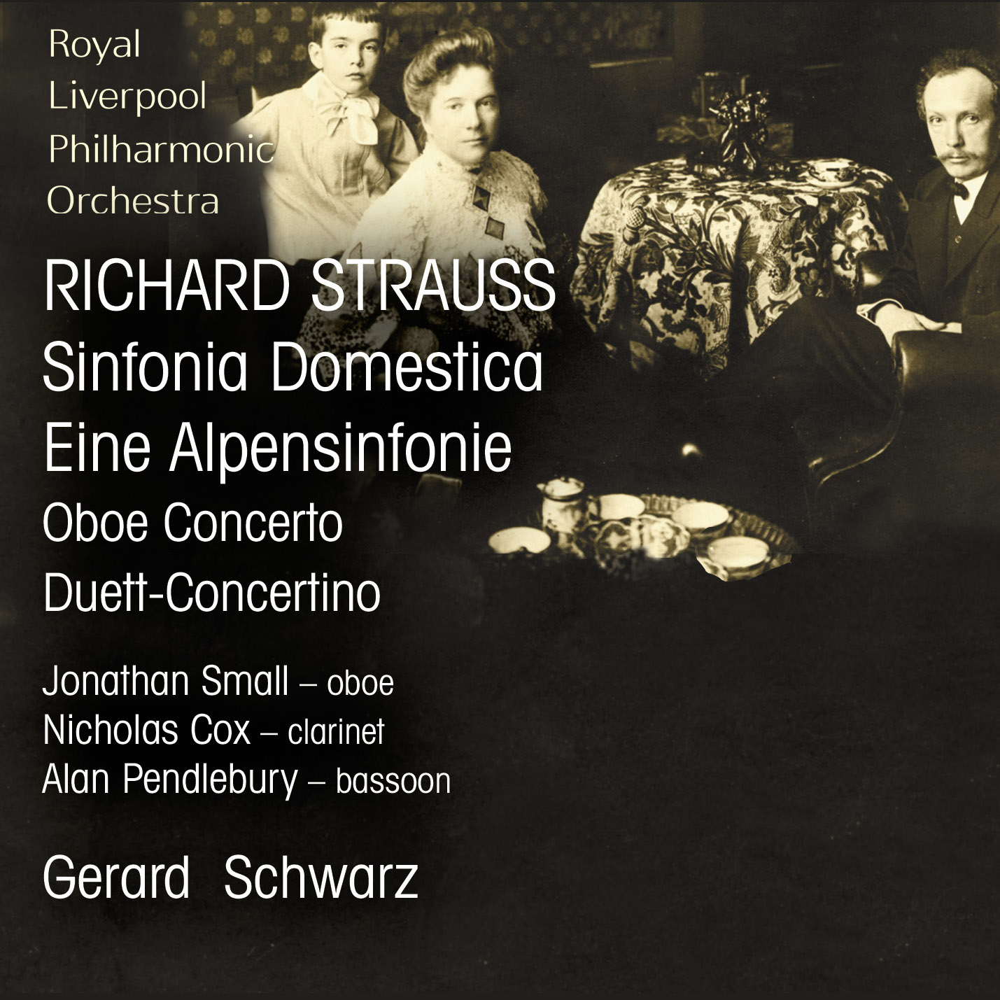 Picture of Gerard Schwarz & Royal Liverpool Philharmonic Orchestra - Richard Strauss: Symphonia Domestica; Eine Alpensinfonie