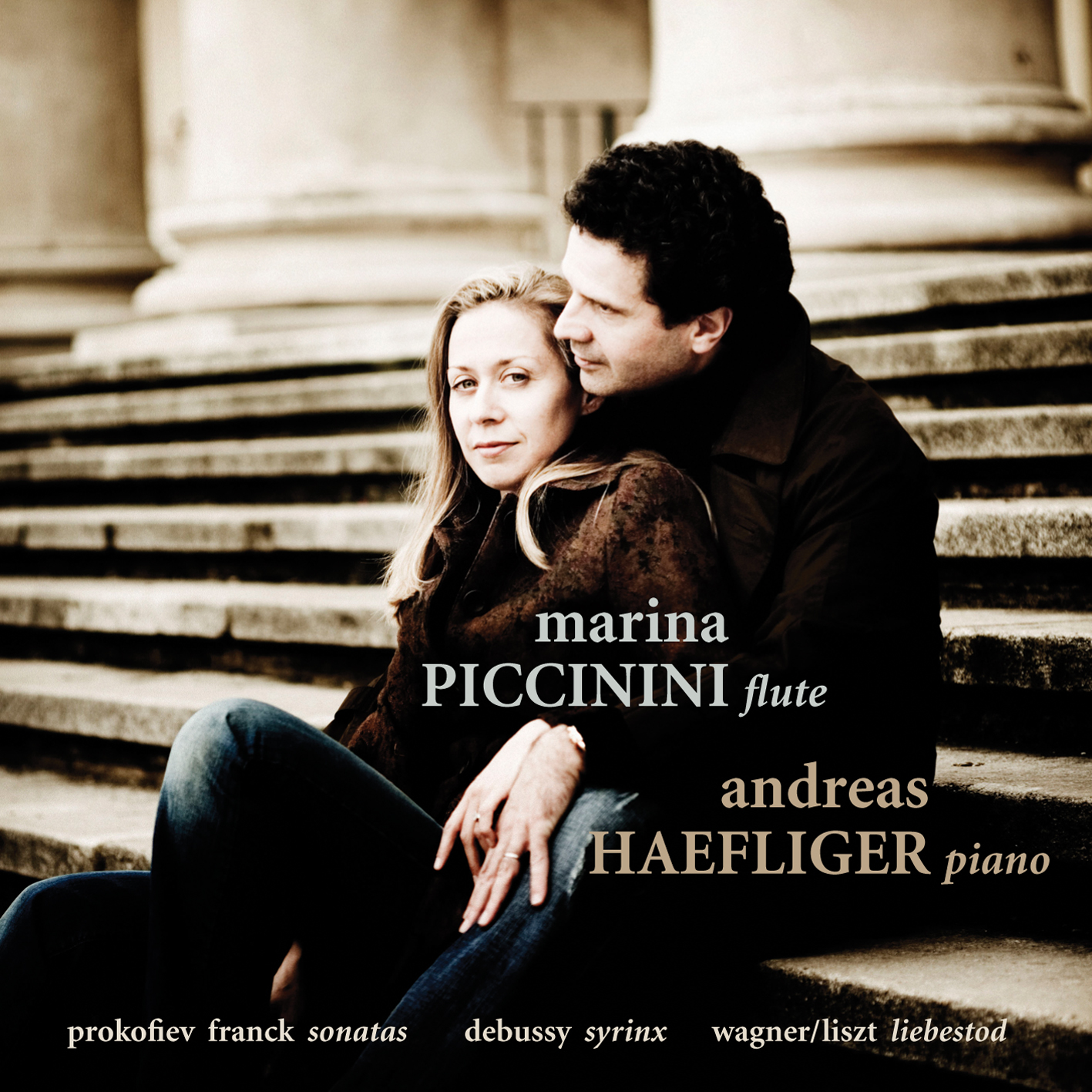 Picture of Marina Piccinini & Andreas Haefliger - Prokofiev, Franck: Sonatas; Debussy: Syrinx; Liszt: Liebestod