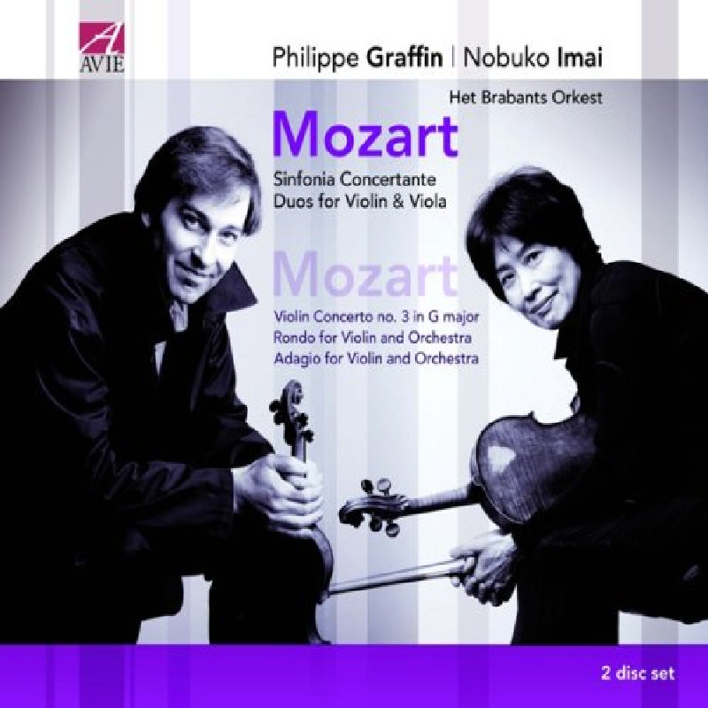 Picture of Philippe Graffin / Nobuko Imai - Mozart: Sinfonia Concertante; Duos For Violin & Viola
