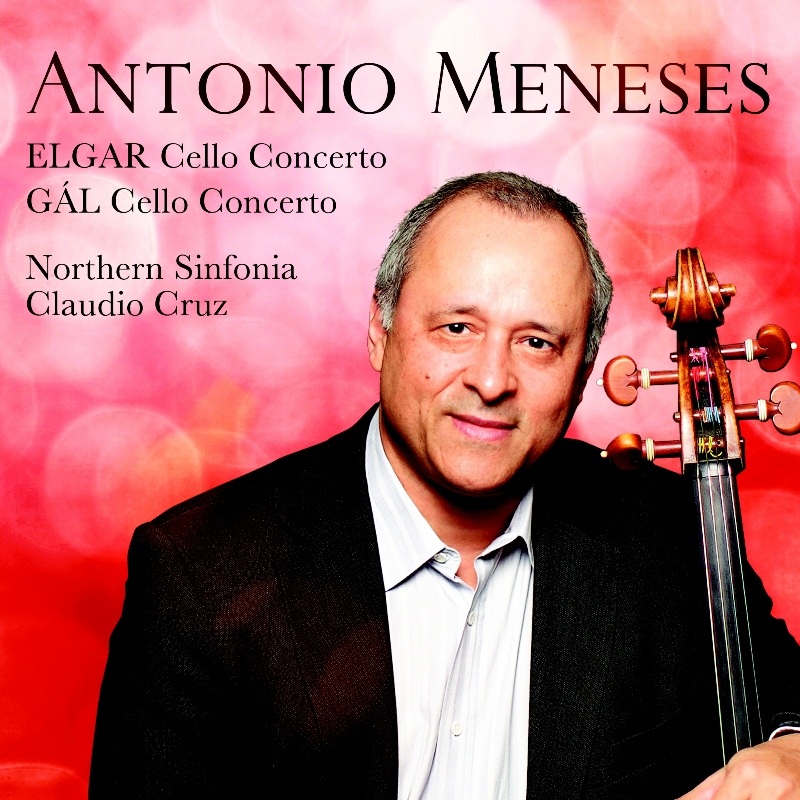 Picture of Antonio Meneses, Northern Sinfonia & Claudio Cruz - Hans Gal / Elgar: Cello Concertos