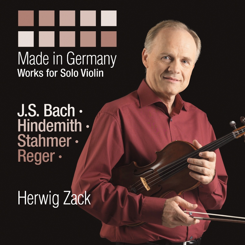 Picture of Herwig Zack - Made in Germany - J.S. Bach, Hindemith, Reger & Stahmer