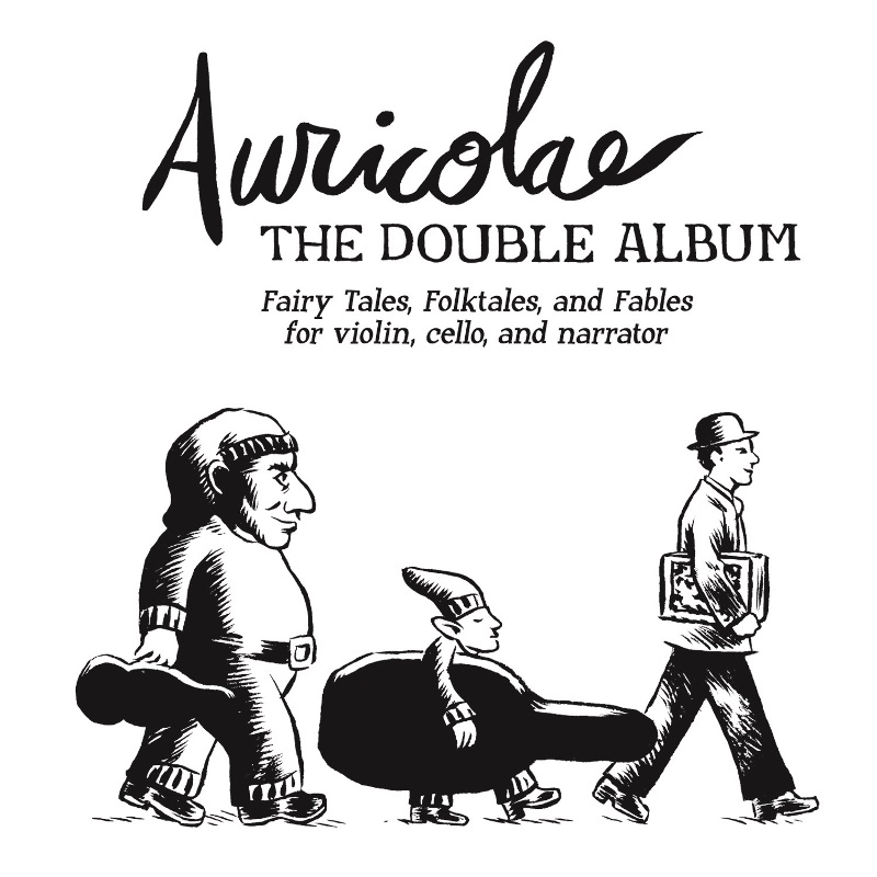 Picture of Auricolae (David Yang, Diane Pascal & Kenneth Woods) - The Double Album - Storytelling and Music for Violin, Cello & Narrator