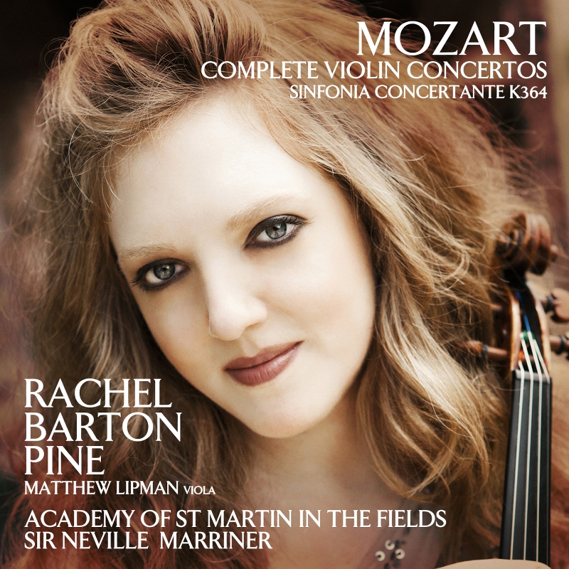 Picture of Rachel Barton Pine, Matthew Lipman, Academy of St. Martin in the Fields & Sir Neville Marriner - Mozart: Complete Violin Concertos; Sinfonia Concertante, K364