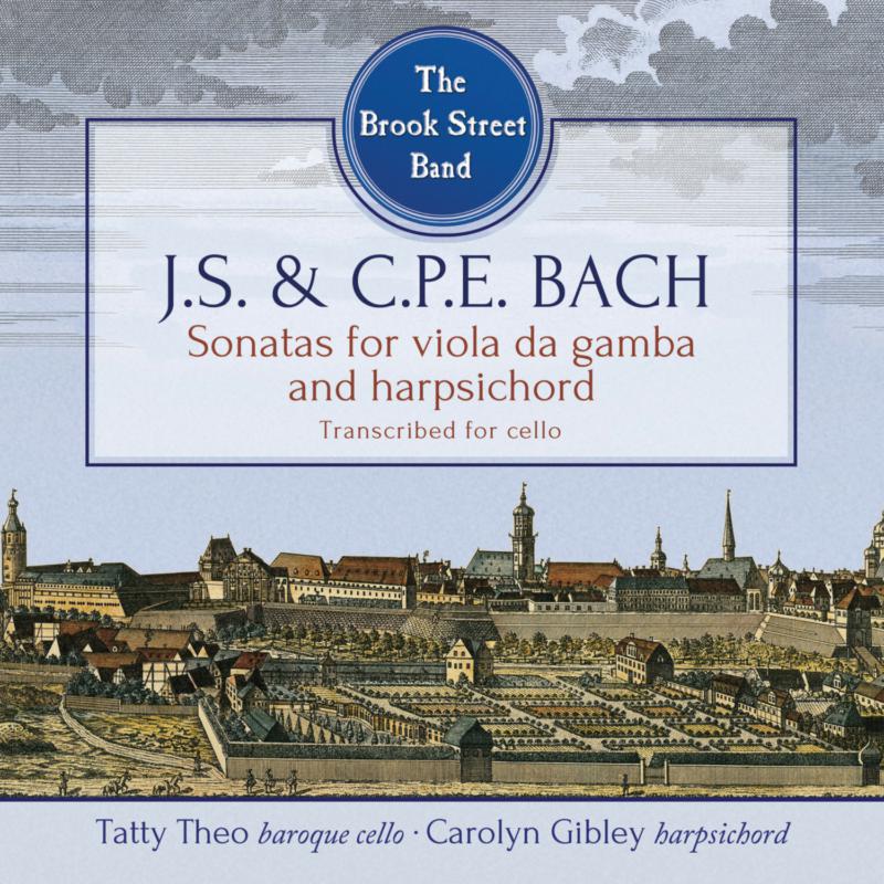 Picture of The Brook Street Band - J.S. & C.P.E. Bach: Sonatas for Viola da Gamba and Harpsichord