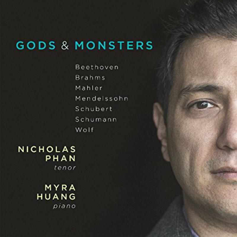 Picture of Nicholas Phan & Myra Huang - Gods & Monsters - Brahms, Schubert, Wolf etc.
