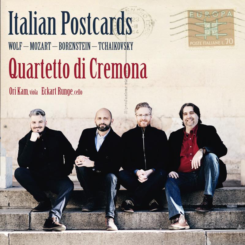 Picture of Quartetto Di Cremona - Italian Postcards: Works By Wolf, Mozart, Borenstein, Tchaikovsky