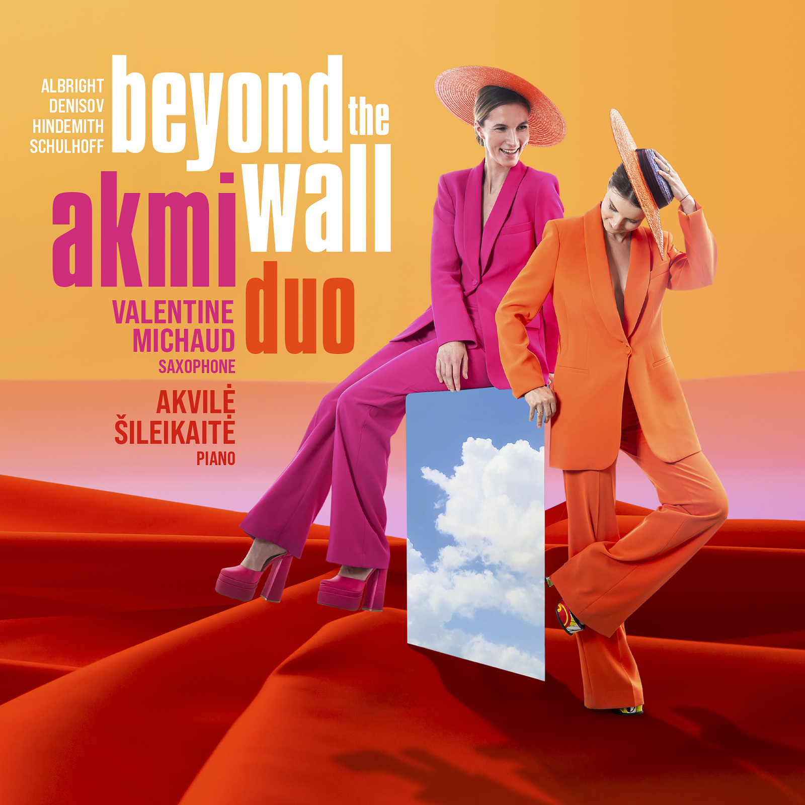 Picture of Valentine Michaud, Akvile Sileikaite (AkMi Duo) - Beyond The Wall