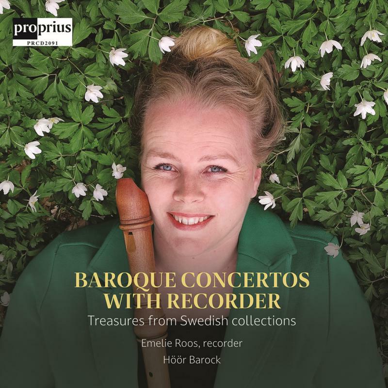 Picture of Emelie Roos; H��r barock - BAROQUE CONCERTOS WITH RECORDER