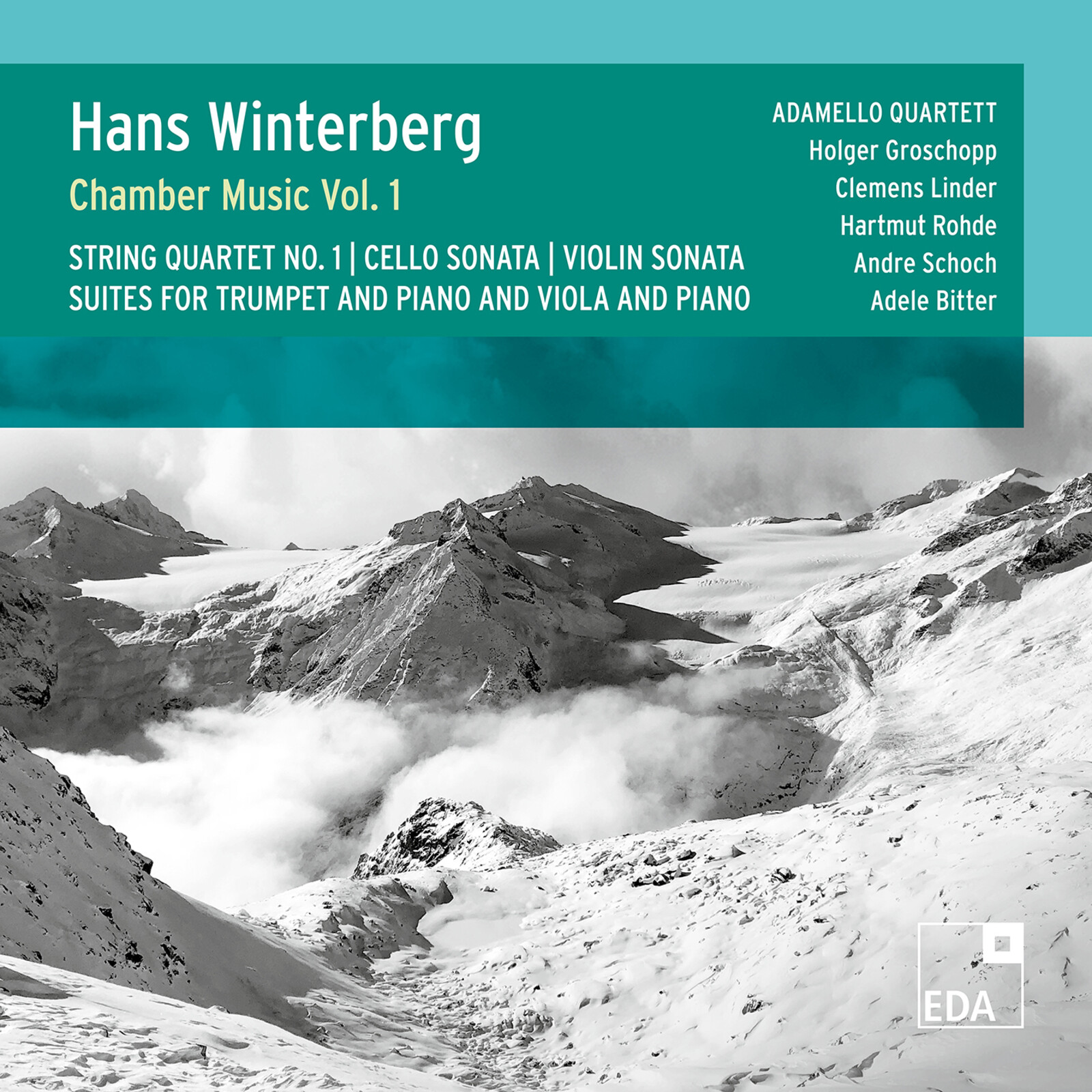 Picture of Adamello Quartet - Hans Winterberg: Chamber Music, Vol. 1