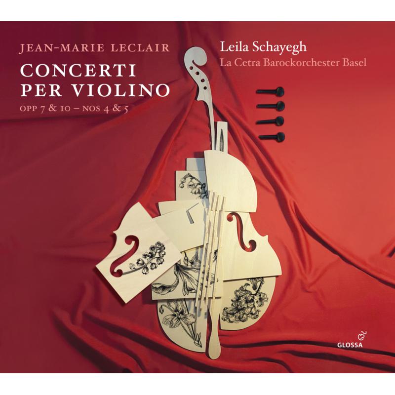 Picture of Leila Schayegh; La Cetra Barockorchester Basel - Leclair: Concerti Per Violono Opp. 7 & 10