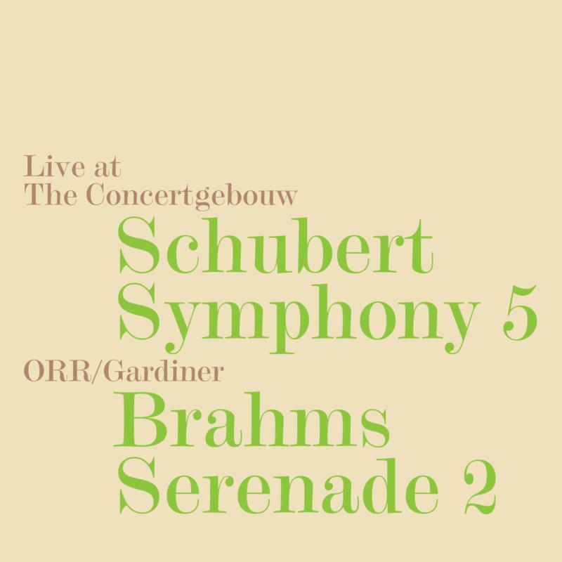 Picture of Orch Revolution/Gardiner - Franz Schubert: Syphony No. 5 in B Flat Major, D.485
