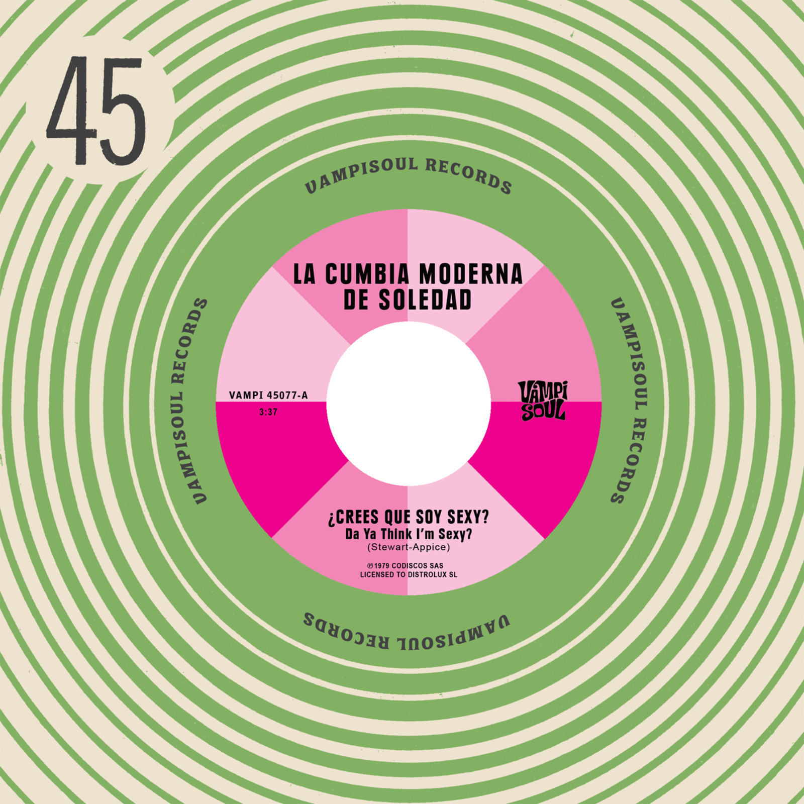 Picture of La Cumbia Moderna De Soledad / Machuca Cumbia - Da Ya Think I'm Sexy? / Stayin' Alive