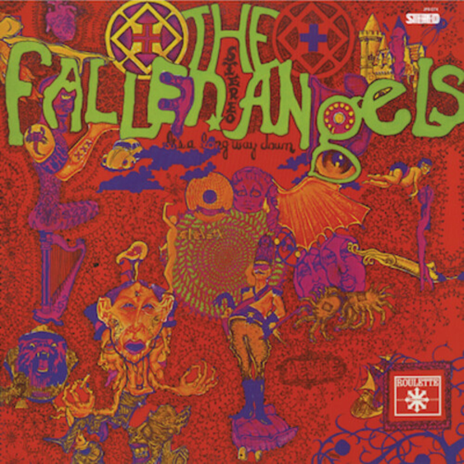 Picture of The Fallen Angels - Its A Long Way Down (Candy Apple Red Vinyl)