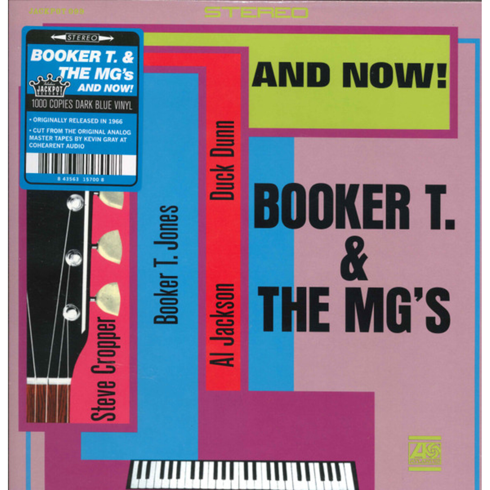 Picture of Booker T & The Mgs - And Now (Dark Blue Vinyl)