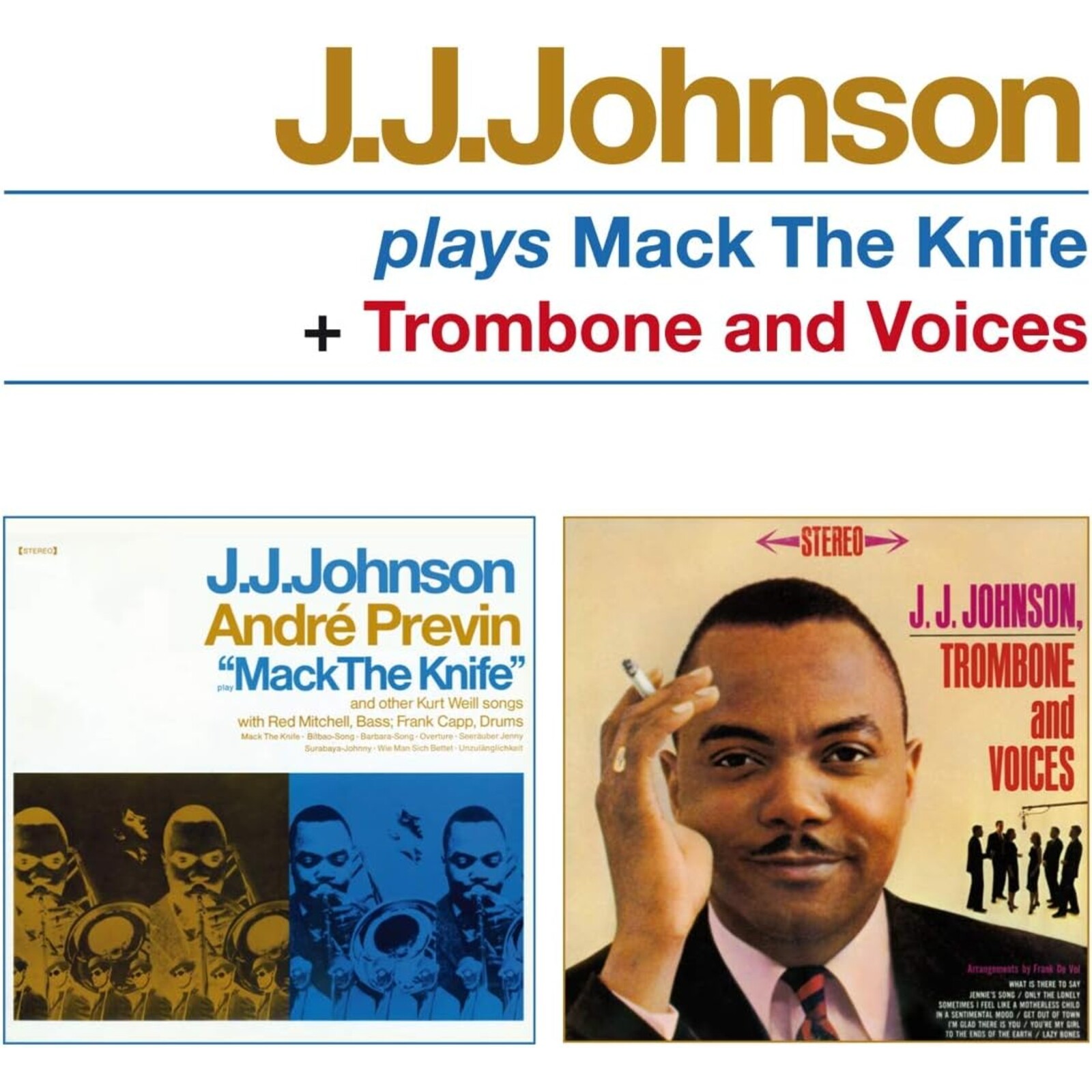 Picture of J.J. Johnson - Plays Mack The Knife + Trombone And Voices
