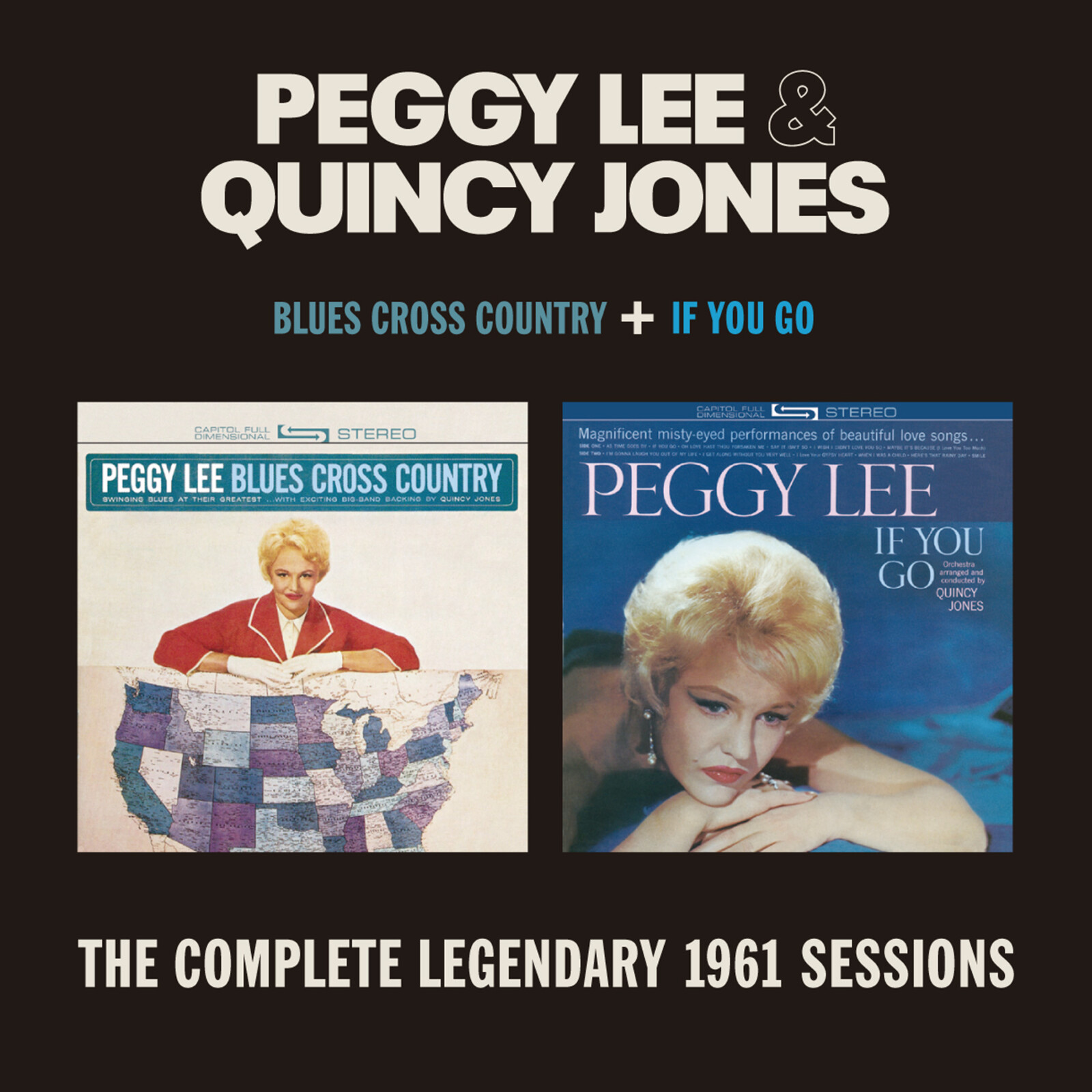 Picture of Peggy Lee & Quincy Jones - Blues Cross + If You Go