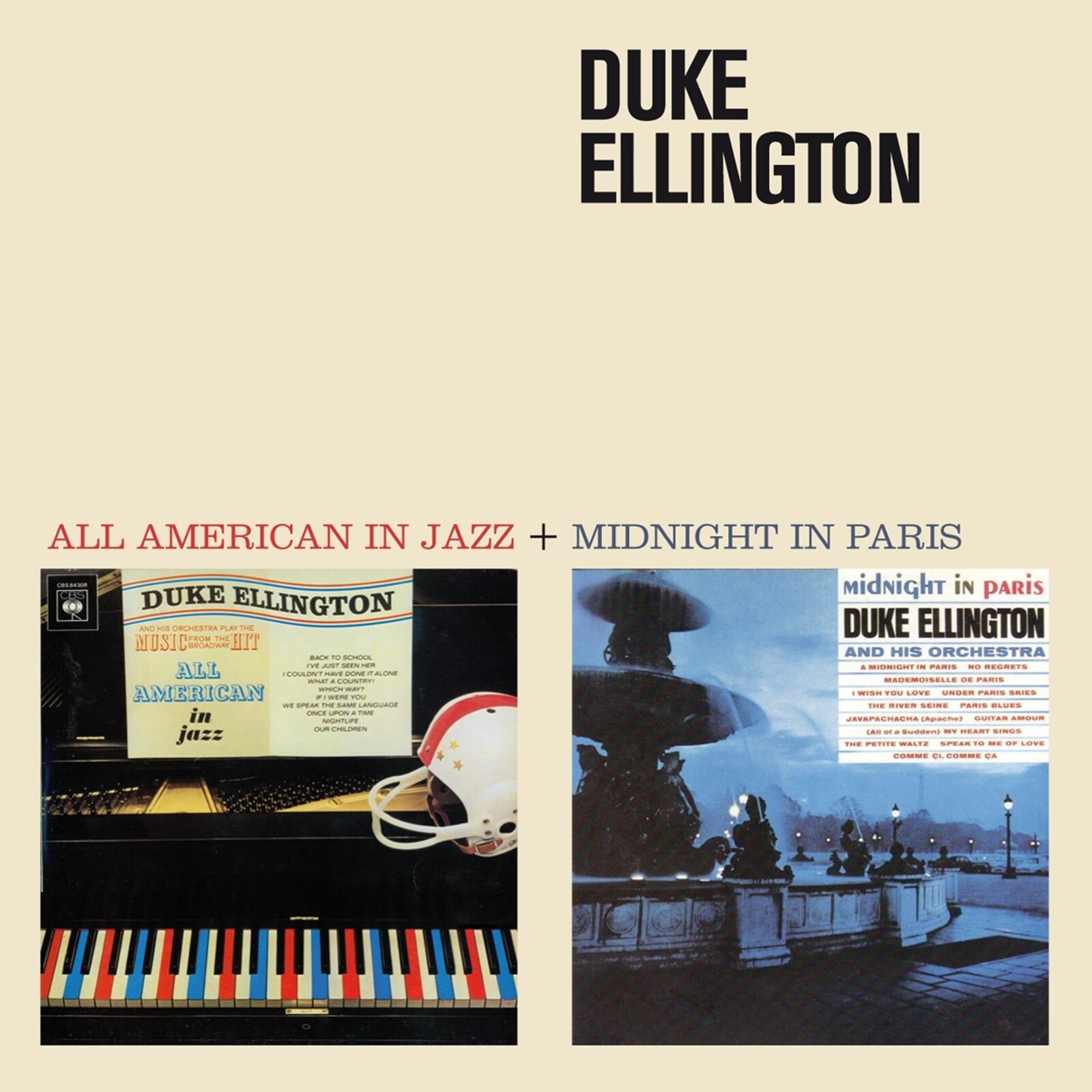 Picture of Duke Ellington - All American In Jazz + Midnight In Paris + 2 Bonus Tracks