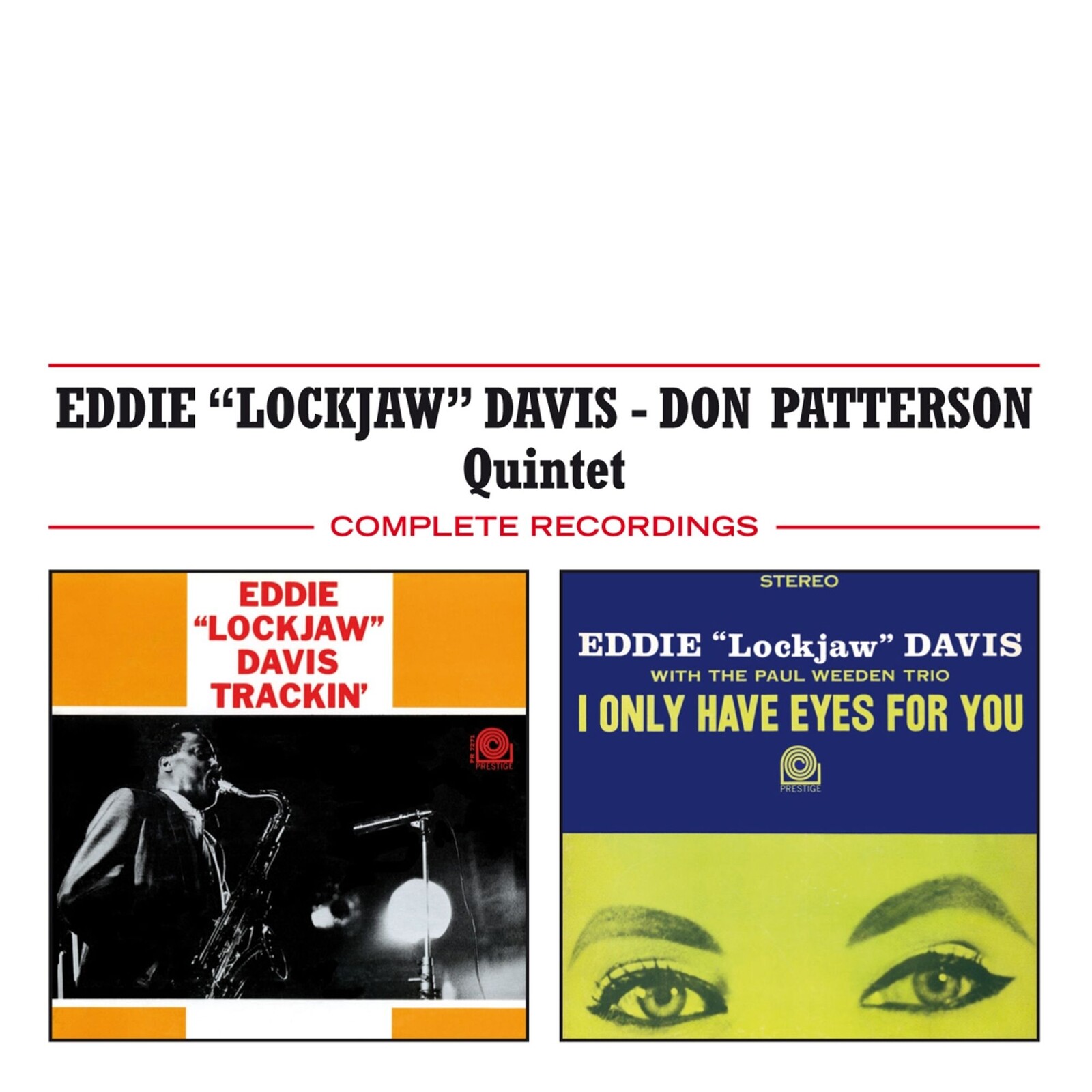 Picture of Eddie Davis - Trackin' / I Only Have Eyes For You