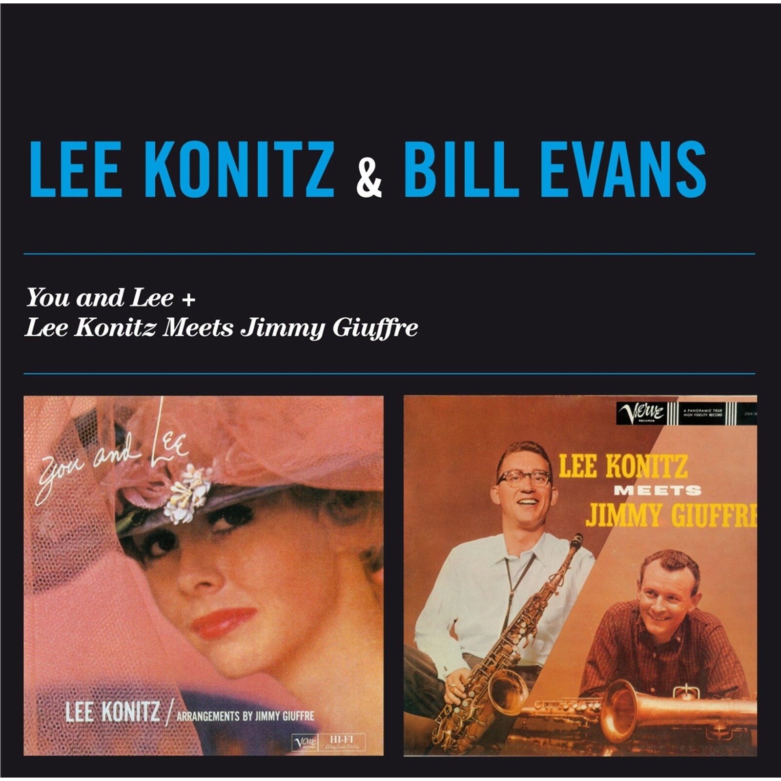 Picture of Lee Konitz - You And Lee + Lee Knotiz Meets Jimmy Giuffre