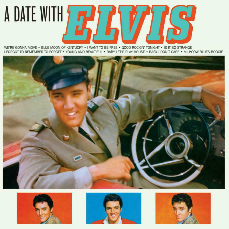 Picture of Elvis Presley - A Date With Elvis (LP)