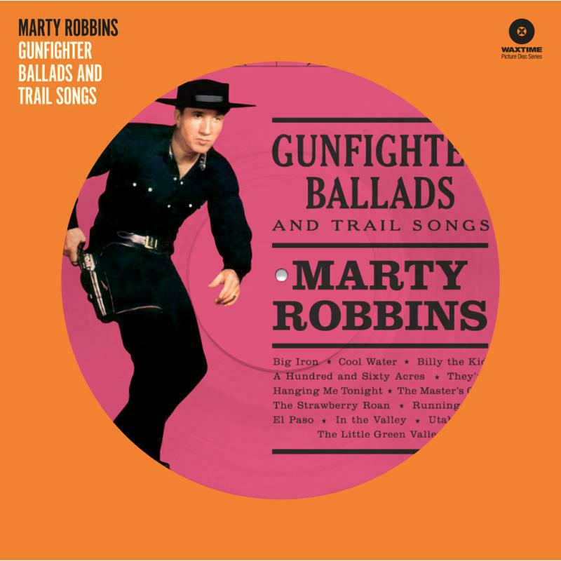 Picture of Marty Robbins - Gunfighter Ballads And Trail Songs (Pic Disc) (LP)