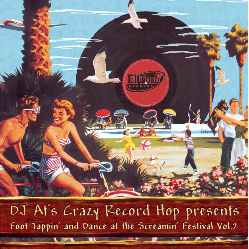 Picture of Various Artists - DJ AT's Crazy Record Hop Presents...