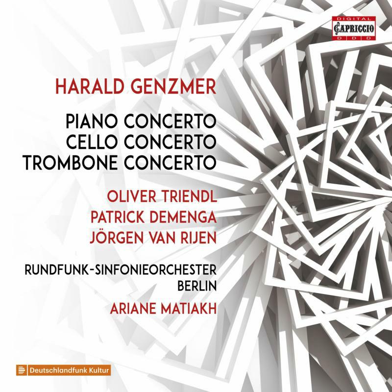 Picture of Various - Harald Genzmer: Piano Concerto, Cello Concerto, Trombone Concerto