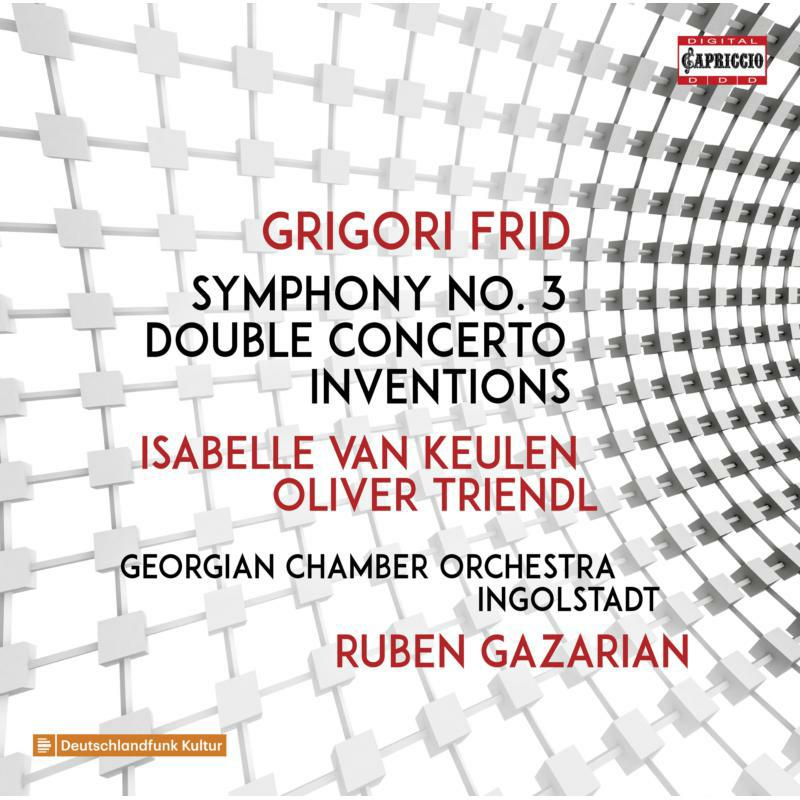 Picture of Georgian Chamber Orch - Grigori Frid: Symphony No. 3, Double Concerto, Inventions